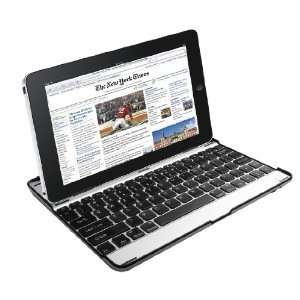  Aluminum Bluetooth Keyboard Case Cover Stand fit Camera Connection 