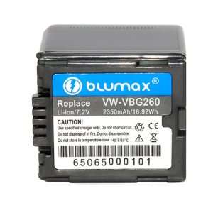  Blumax Li Ion replacement battery for Panasonic VW VBG260 