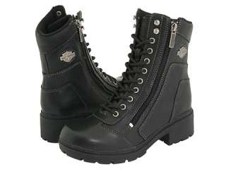 HARLEY DAVIDSON TESSA WOMENS LACE UP BOOT SHOES ALL SIZES  