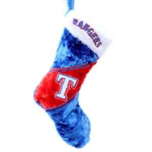  Texas Rangers MLB Himo Plush Christmas Stocking: Sports 