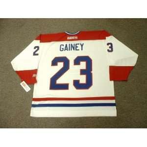 com BOB GAINEY Montreal Canadiens 1986 CCM Throwback Home NHL Hockey 