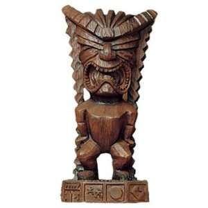  Hawaiian God of Money Hapa Wood 11 inch Tiki: Kitchen 
