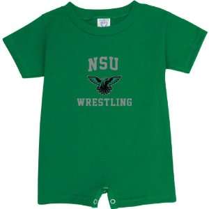  Northeastern State RiverHawks Kelly Green Wrestling Arch 