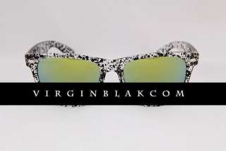 vb HOMME Mens Ink Splatter Mirror Sunglasses 3 COL 2UD  
