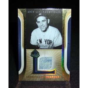 Yogi Berra Game Used Jersey 2004 UD SP Legendary Cuts Yankees Trading 