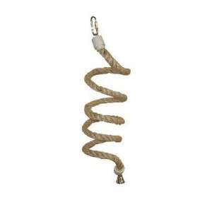  Small Sisal Rope Boing Bird Toy with Bell
