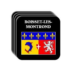 Rhone Alpes   BOISSET LES MONTROND Set of 4 Mini Mousepad Coasters