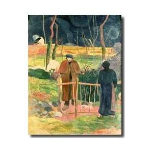  Bonjour Monsieur Gauguin 1889 Giclee Print