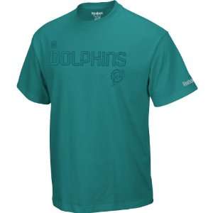  Reebok Miami Dolphins Sideline Boot Camp Short Sleeve T 