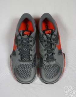 NIKE Free Cross Training 2 Dark Grey / Team Orange Mens Sneakers Shoes 