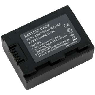 IA BP210E/EPP Battery for Samsung HMX H200 HMX H303 HMX S10 SMX F43 