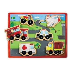    The Learning Journey Chunky Puzzle (Transportation): Toys & Games