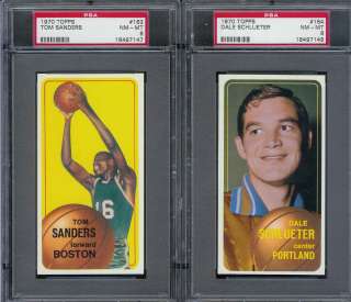 1970 Topps BK #164 Dale Schlueter Blazers PSA 8  