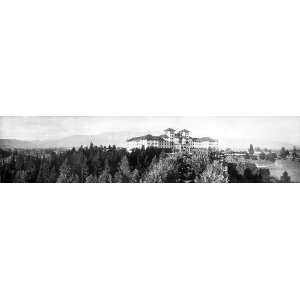  PANORAMA OF PASADENA CALIFORNIA HOTEL RAYMOND 1908 