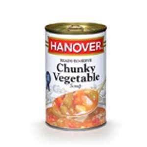 Hanover Ready to Serve Chunky Vegetable Soup   12 Pack:  