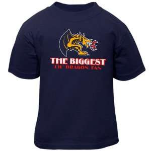   Dragons Toddler Navy Blue Biggest Fan T shirt (2T)
