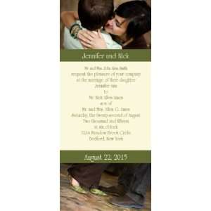    The Oakland   Photo Wedding Invitations