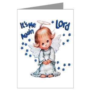  Greeting Card Its Me Again Lord Prayer Angel Everything 