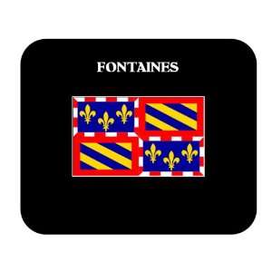  Bourgogne (France Region)   FONTAINES Mouse Pad 