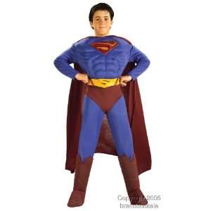  Childrens Superman Returns Costume (SizeMD 8 10) Toys 