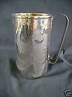 SMALL 6 SILVER SILVERPLATE GOBLETS TARNISHED  