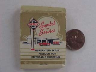   ,Illinois Skelly Gas & Oil service station matchbook food too!  