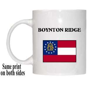  US State Flag   BOYNTON RIDGE, Georgia (GA) Mug 
