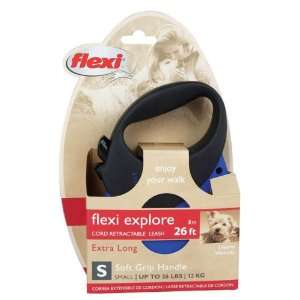  Flexi Comfort Long Leash   Small Red