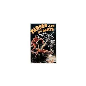  Tarzan And His Mate Movie Poster, 11 x 17 (1934)