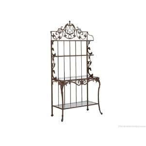   Universal Bakers Patio Rack Granite Rust Finish: Patio, Lawn & Garden