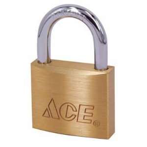  Ace Padlocks 88/60DB Solid Brass Padlock 2 3/8