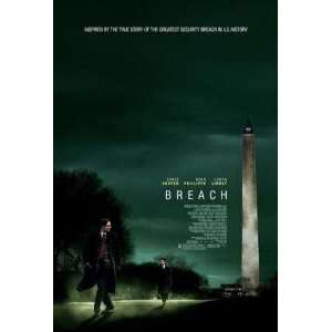 Breach Double Sided Original Movie Poster 27x40 