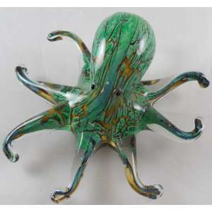  Glass Octopus Figurine