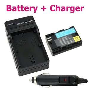   Battery+Compact Battery Charger Set for Canon LP E6