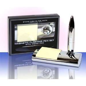  Magnetic Floating Pen (Memo pad stand Included) 