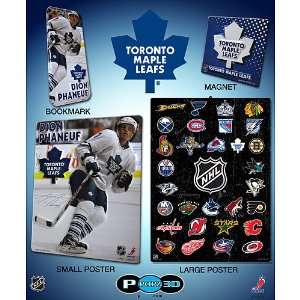   Maple Leafs 3D Poster, Magnet & Bookmark Set