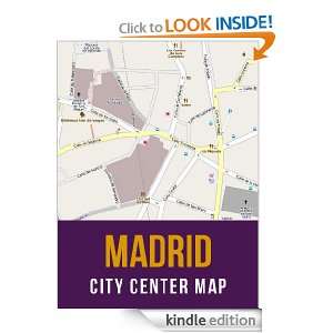 Madrid, Spain City Center Street Map eReaderMaps  Kindle 