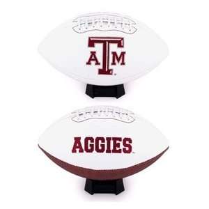  Texas A&M Aggies TAMU NCAA Full Size Embroidered Football 