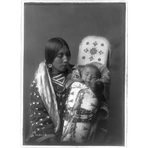   Indians,Native Americans,infants,cradleboard,c1908: Home & Kitchen