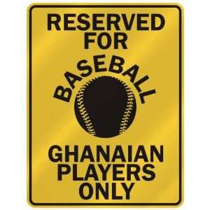   GHANAIAN PLAYERS ONLY  PARKING SIGN COUNTRY GHANA