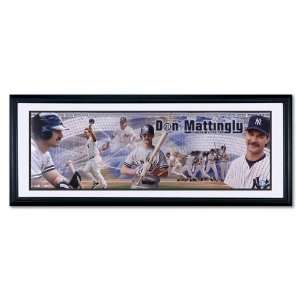  Don Mattingly Panoramic   Framed