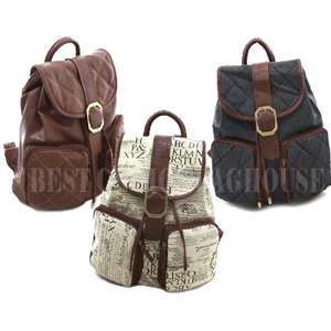 WOMEN★Pretty Backpack★Bookbag★School bag★Campus bag  