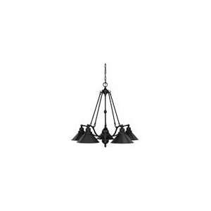  Bridgeview   5 Light 30 Chandelier   Mission Dust Bronze 