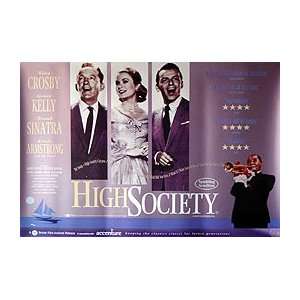  HIGH SOCIETY (RE ISSUE   BRITISH QUAD) Movie Poster