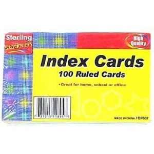  100 Count Colored Index Cards Case Pack 48 Everything 