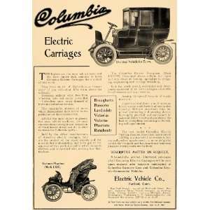   Carriages Vehicle Brougham   Original Print Ad