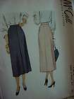 UNCUT Vtg 50s Straight Pencil SKIRT 26 Waist/36 Hip Sewing Pattern