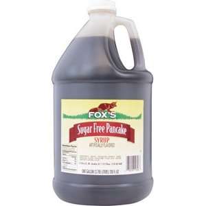 Foxs 1 Gal Sugar Free Diet Pancake and Waffle Syrup 4/CS