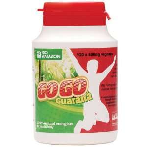  Rio Health GoGo Guaraná 500mg Vegicaps 180 capsules 