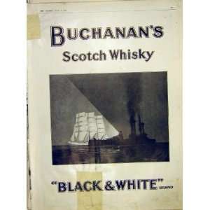  Advert BuchananS Scotch Whisky Black White Print 1912 